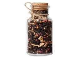 Сокочай чёрный Имбирь, Апельсин и Малина,  50 г.