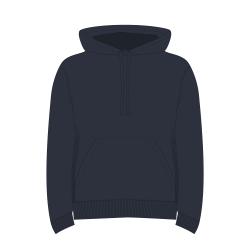 Худи релакс унисекс ADVENTURE, темно-синий, размер 3XL/4XL