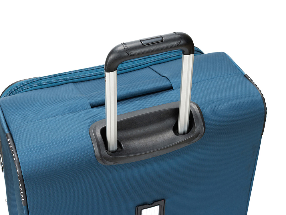 Чемодан TORBER ВИВИ, синий, полиэстер, 48 х 28 х 78 см, 89 л Чемодан TORBER ВИВИ, синий, полиэстер, 48 х 28 х 78 см, 89 л