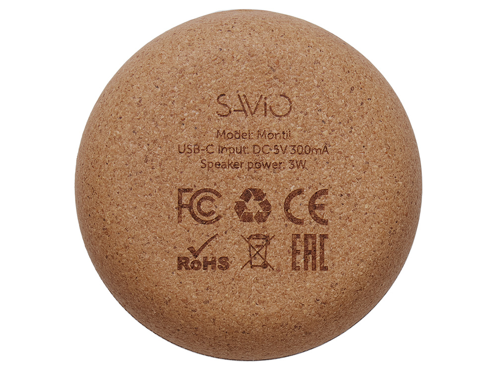 Беспроводная колонка Montii, 3 Вт, синий Беспроводная колонка Montii, 3 Вт, синий