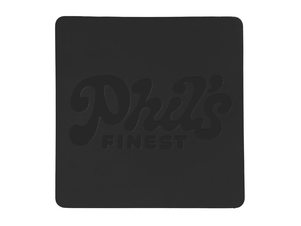 ПАТЧ КВАДРАТ soft-touch (чёрный) 5,5 х 5,5 см