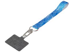 Ремувка под сублимацию с трендовым карабином и большим держателем для телефона из ПЭ