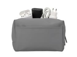 Органайзер для электроники и проводов из искусственной кожи Sofit, серый Органайзер для электроники и проводов из искусственной кожи Sofit, серый