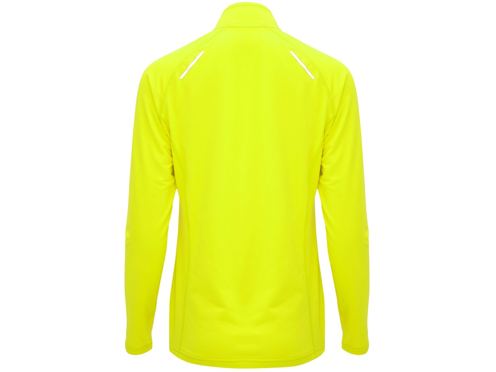 Толстовка с воротом на молнии женская Melbourne, неоновый желтый