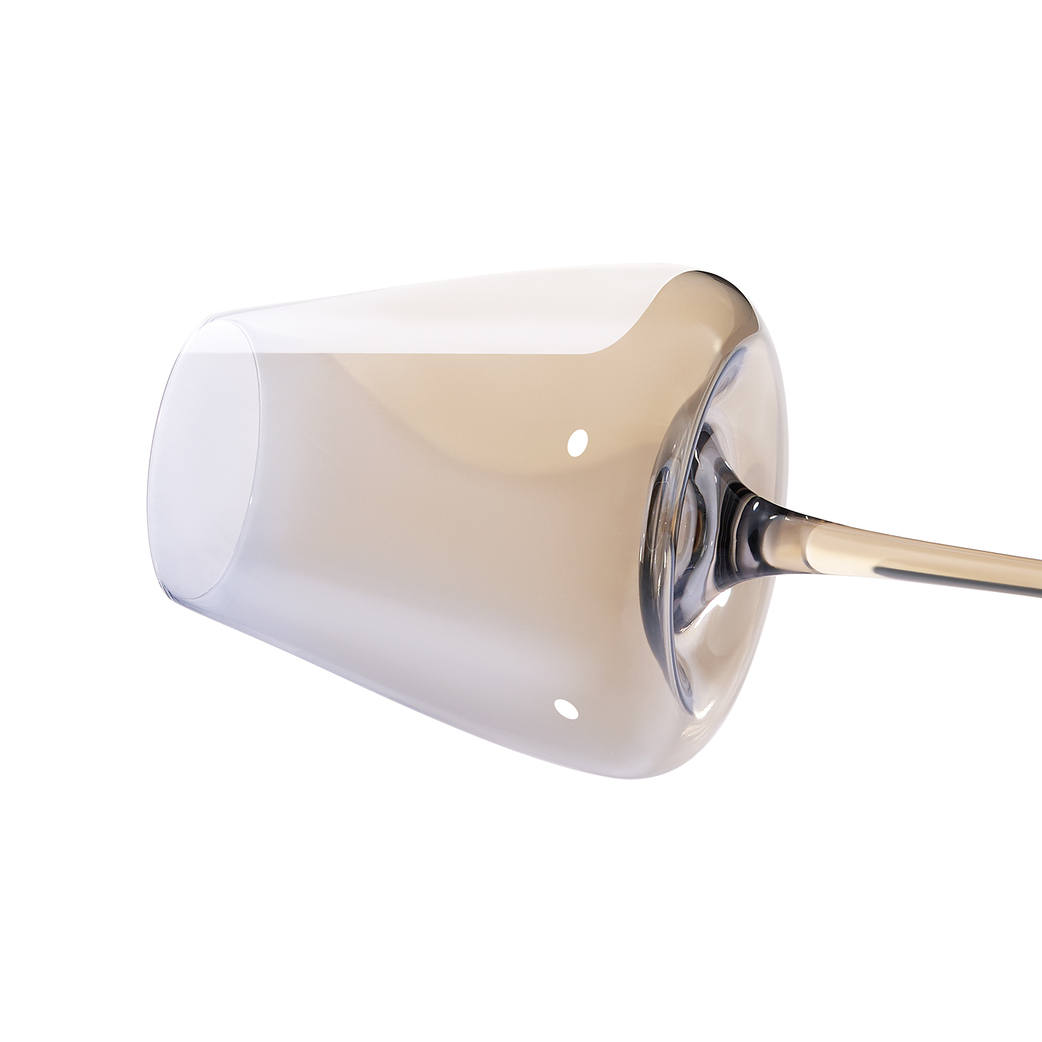 Бокал для вина Ницца (Nizza), градиент дымчато-золотой Бокал для вина Ницца (Nizza), градиент дымчато-золотой