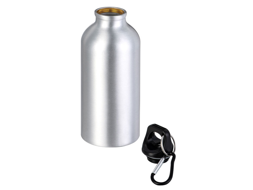 Бутылка Oregon с карабином 400мл, серебристый