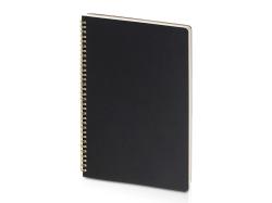 Бизнес тетрадь на гребне А4 Pragmatic, 100 листов в клетку, черный Бизнес тетрадь на гребне А4 Pragmatic, 100 листов в клетку, черный