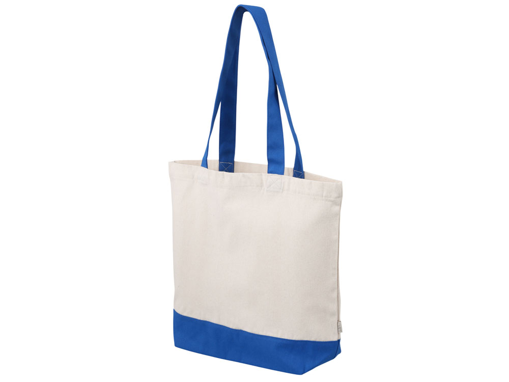 Сумка для шоппинга Cotton из переработанного хлопка 280 г, синий Сумка для шоппинга Cotton из переработанного хлопка 280 г, синий