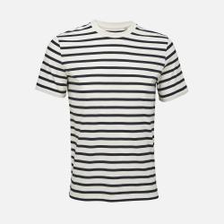 Футболка унисекс Legend, молочно-белая с темно-синим