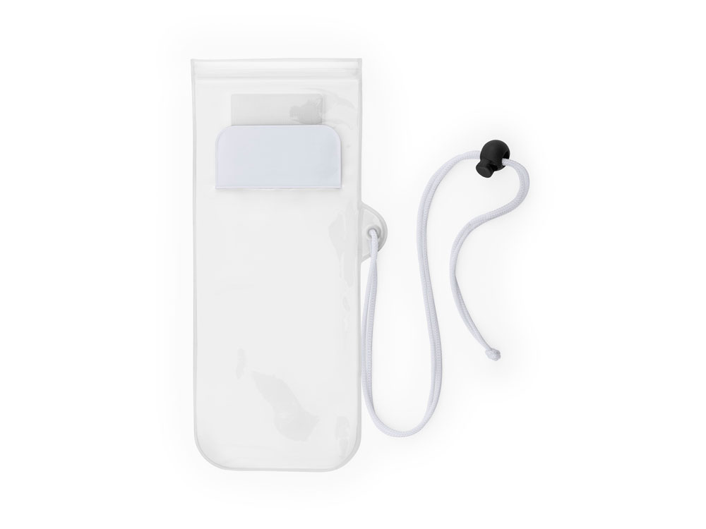 Водонепроницаемый чехол EIDER из ПВХ, прозрачный/белый Водонепроницаемый чехол EIDER из ПВХ, прозрачный/белый