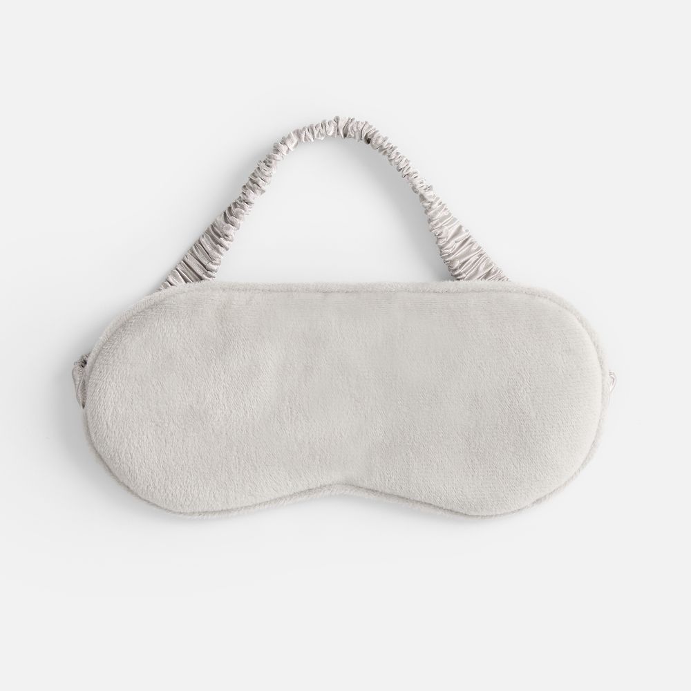Двухстороняя маска для сна Veluto, серая