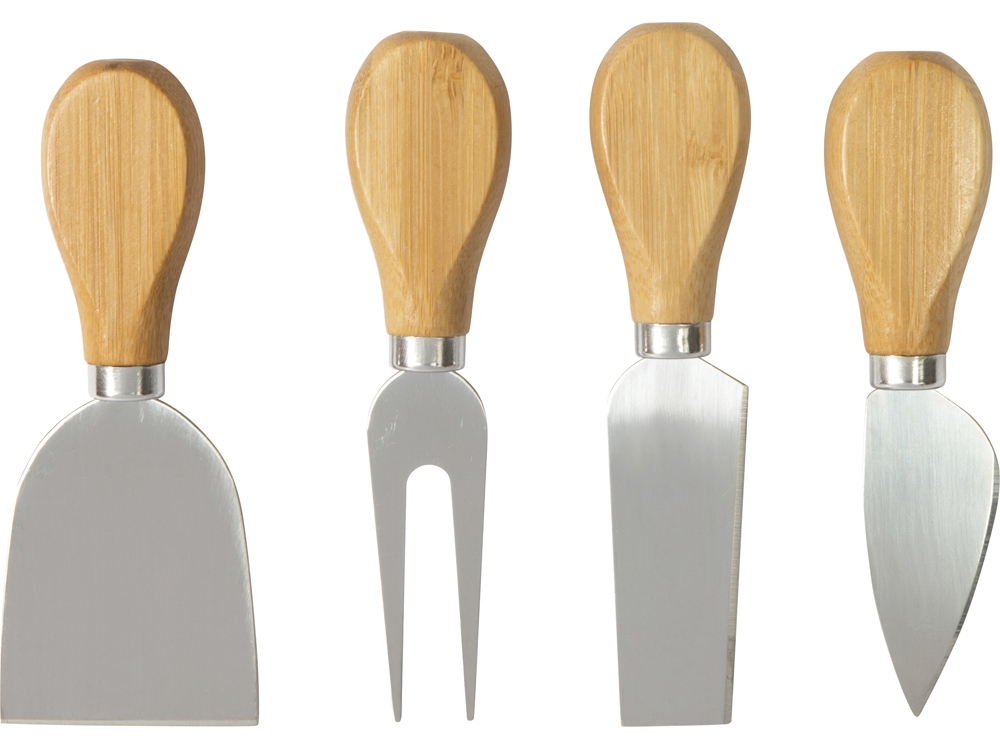 Набор для сыра из бамбука со съемной подставкой Camembert Набор для сыра из бамбука со съемной подставкой Camembert