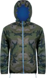 Ветровка Skate, камуфляж с синим