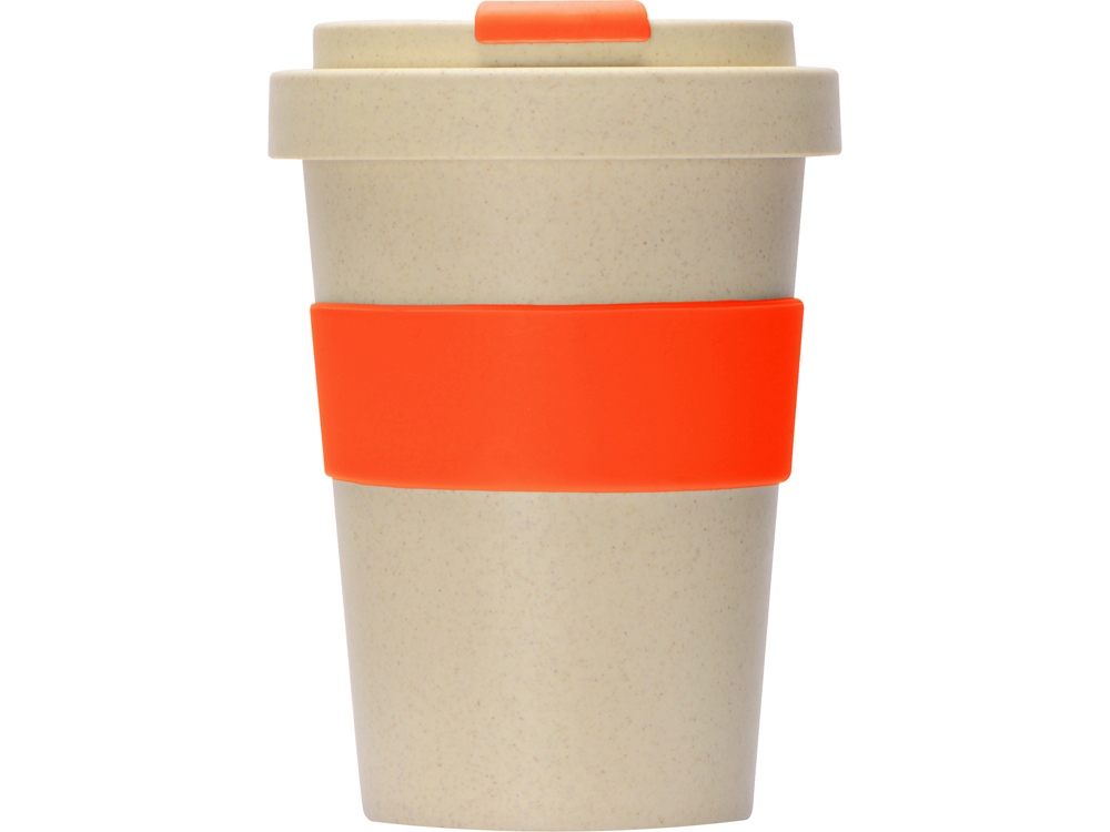 Стакан из пшеничного волокна Flava, оранжевый 021C