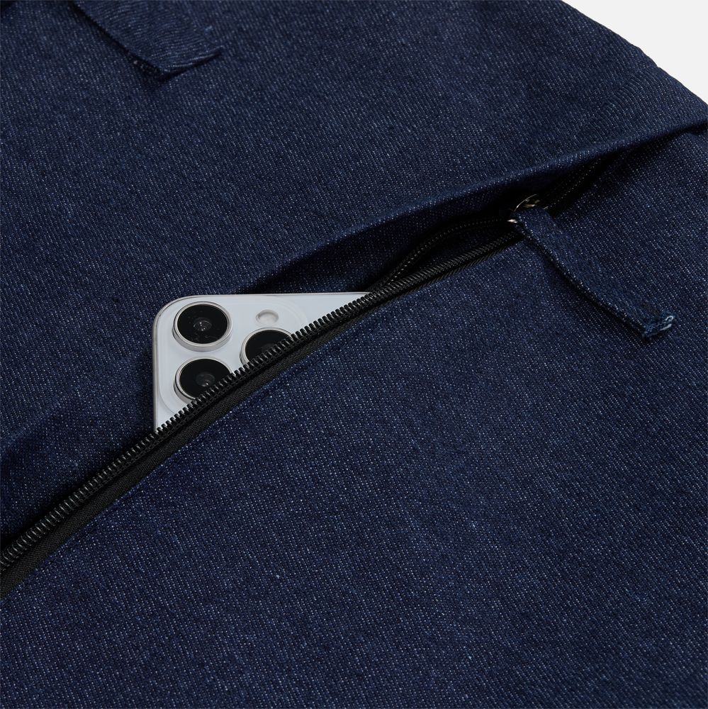 Сумка для покупок Denimate, темно-синяя Сумка для покупок Denimate, темно-синяя