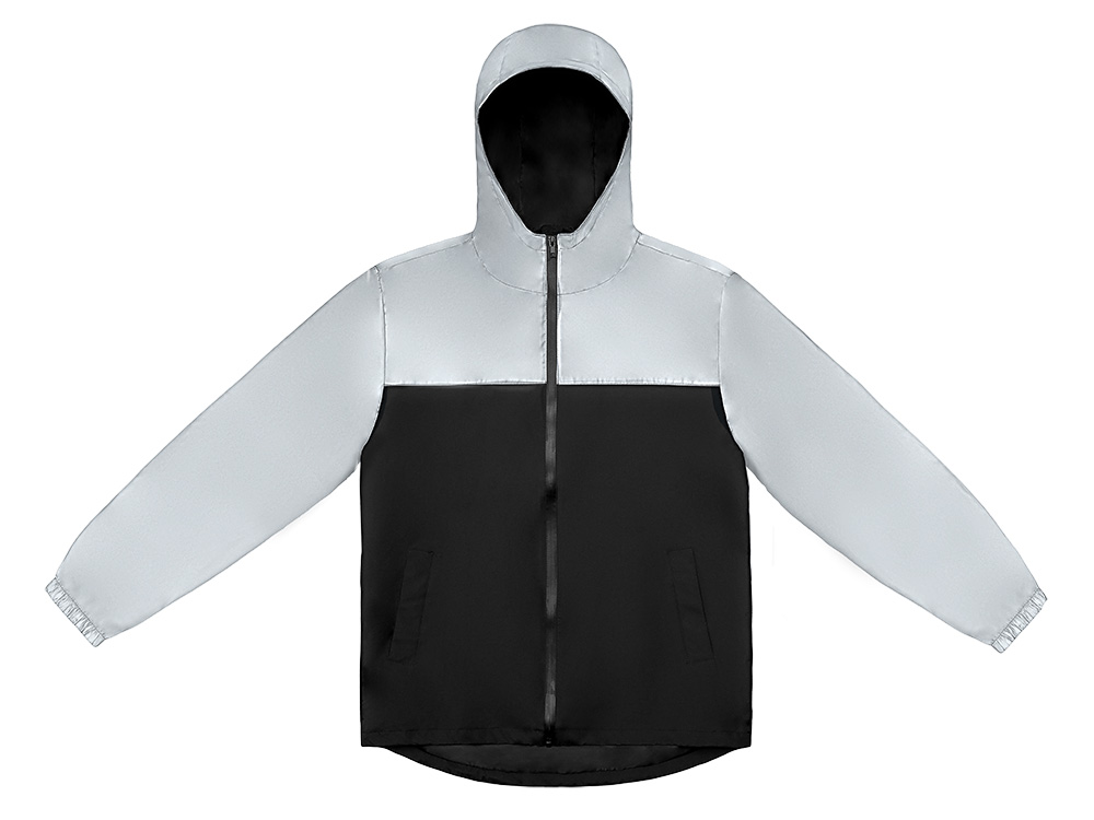 Ветровка светоотражающая Рефлектор гибрид, светоотражающий/черный