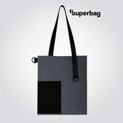 Шоппер Superbag Color (темно-серый с чёрным) Шоппер Superbag Color (темно-серый с чёрным)