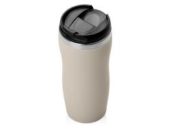Термокружка Mony Steel 350 мл, soft touch, бежевый