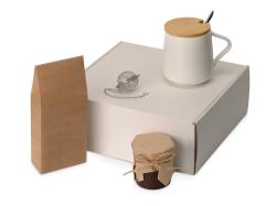 Подарочный набор с чаем, кружкой, вареньем из клубники с шампанским и ситечком Tea Celebration