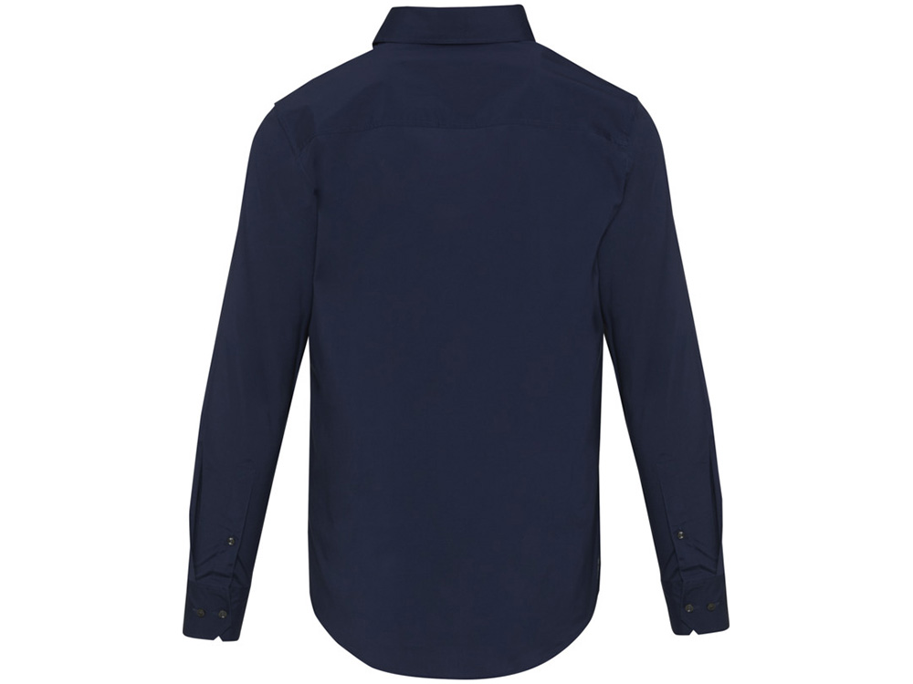 Carnelian мужская рубашка из поплина - Navy Blue