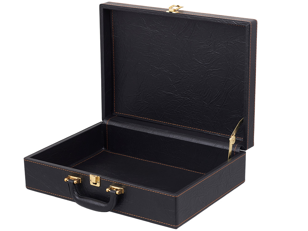 Дипломат подарочный, темно-коричневый