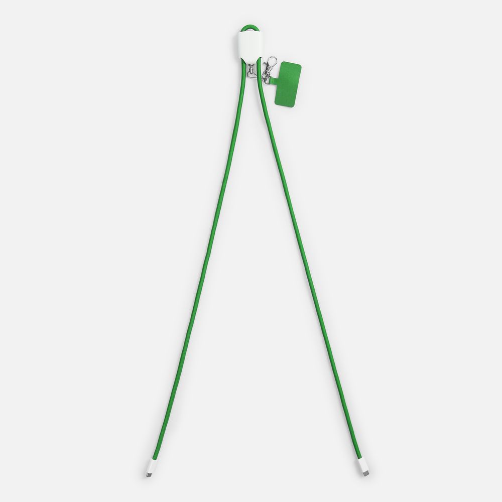 Кабель-ланьярд energyFlex Pro, зеленый