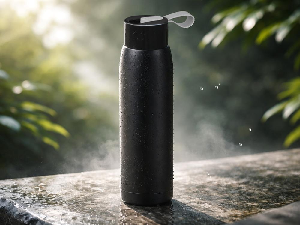 Термобутылка Grace 320мл, черный Термобутылка Grace 320мл, черный