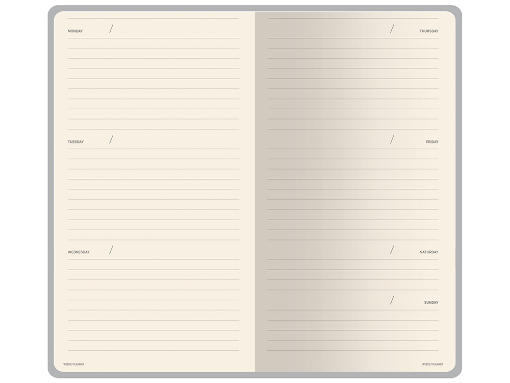 Еженедельник недатированный А6 Black с нашивкой, черный Еженедельник недатированный А6 Black с нашивкой, черный