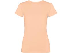 Футболка Fiyi женская, светло-абрикосовый выстиранный