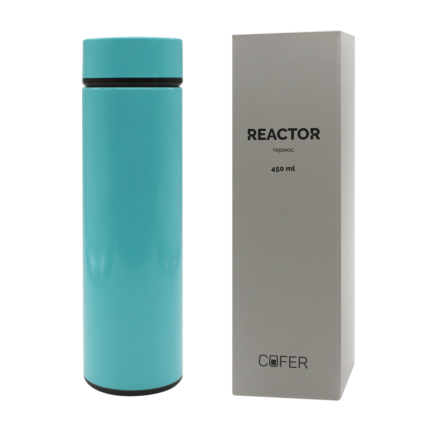 Термос Reactor с датчиком температуры (бирюзовый) Термос Reactor с датчиком температуры (бирюзовый)