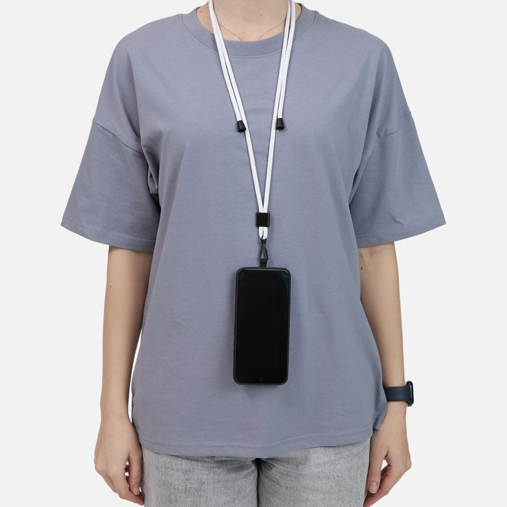 Шнурок для телефона TrendHand, белый Шнурок для телефона TrendHand, белый