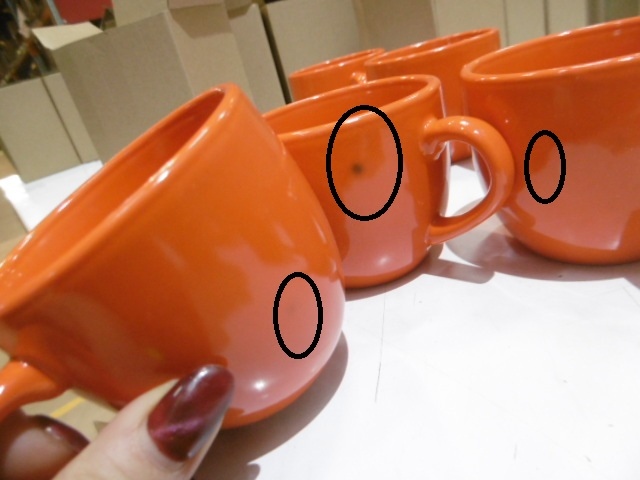 Чайная пара Melissa керамическая, оранжевый (Р)