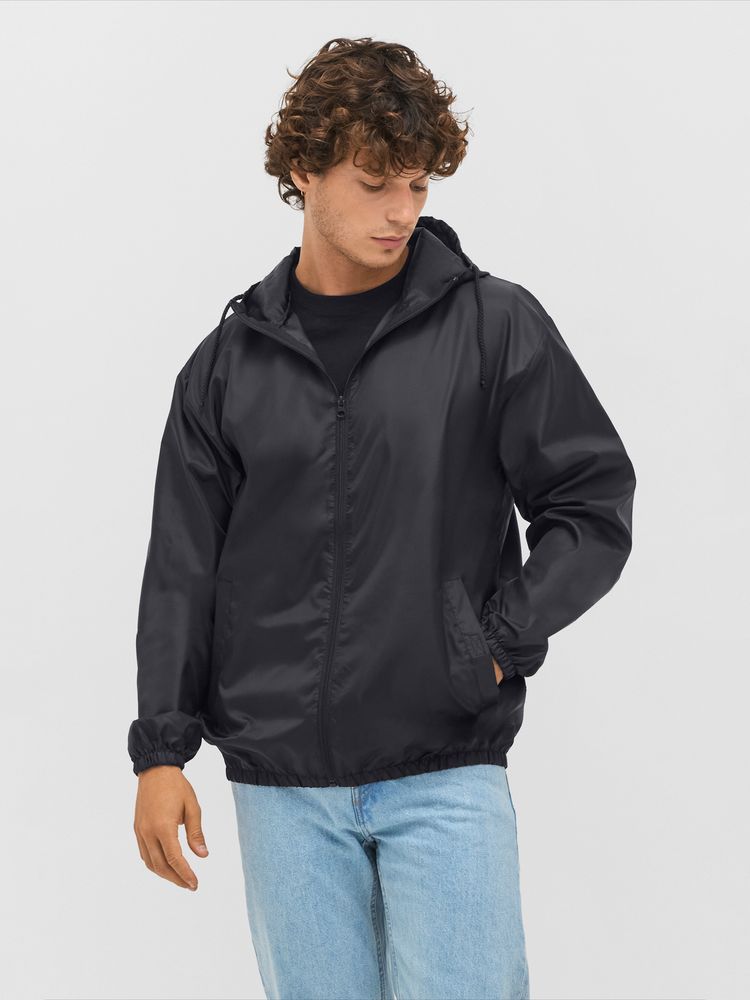 Ветровка унисекс Shield, белая Ветровка унисекс Shield, белая