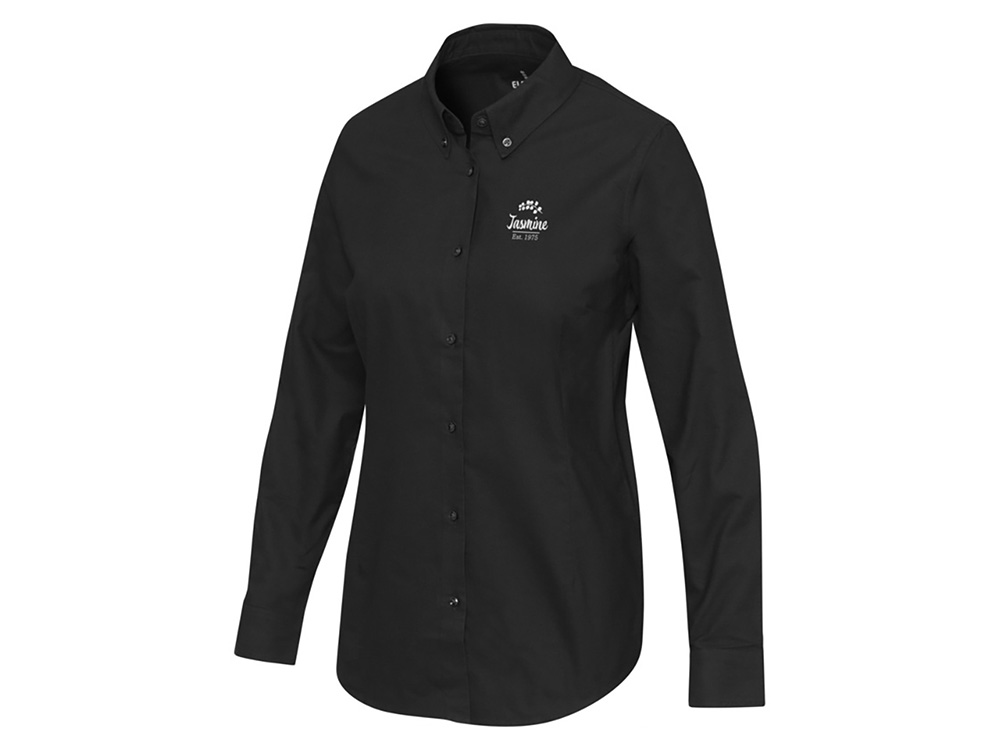 Sphene женская рубашка оксфорд - сплошной черный