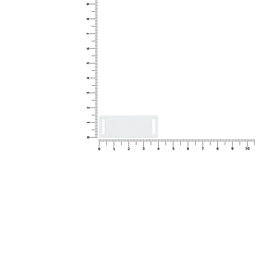 Лейбл ПВХ Kova, белый