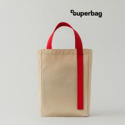 Шоппер Superbag Pack (M) (неокрашенный с красным) Шоппер Superbag Pack (M) (неокрашенный с красным)