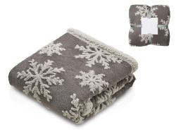 Плед Snowflake новогодний Плед Snowflake новогодний