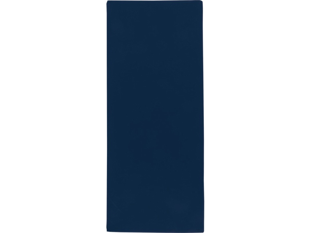Lucas спортивное полотенце из переработанного полиэстера 30х80 см - Темно - синий