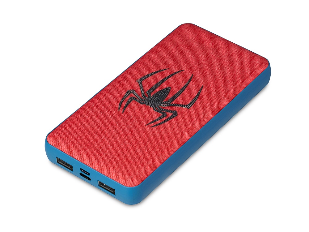 Портативное зарядное устройство с возможностью полноцветной печати на ткани и нанесения силиконового лого по индивидуальному дизайну клиента Портативное зарядное устройство с возможностью полноцветной печати на ткани и нанесения силиконового лого по индивидуальному дизайну клиента