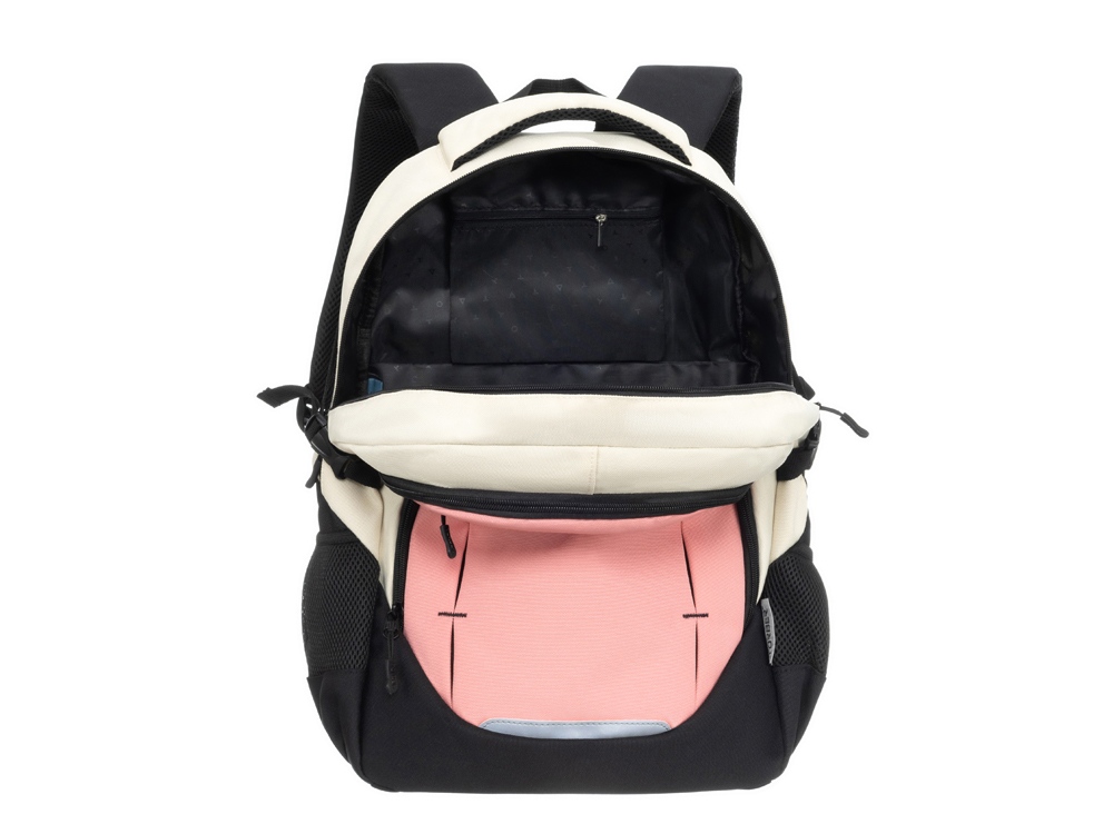 Рюкзак TORBER CLASS X, персиковый, 46 x 32 x 18 см + Мешок для сменной обуви в подарок!