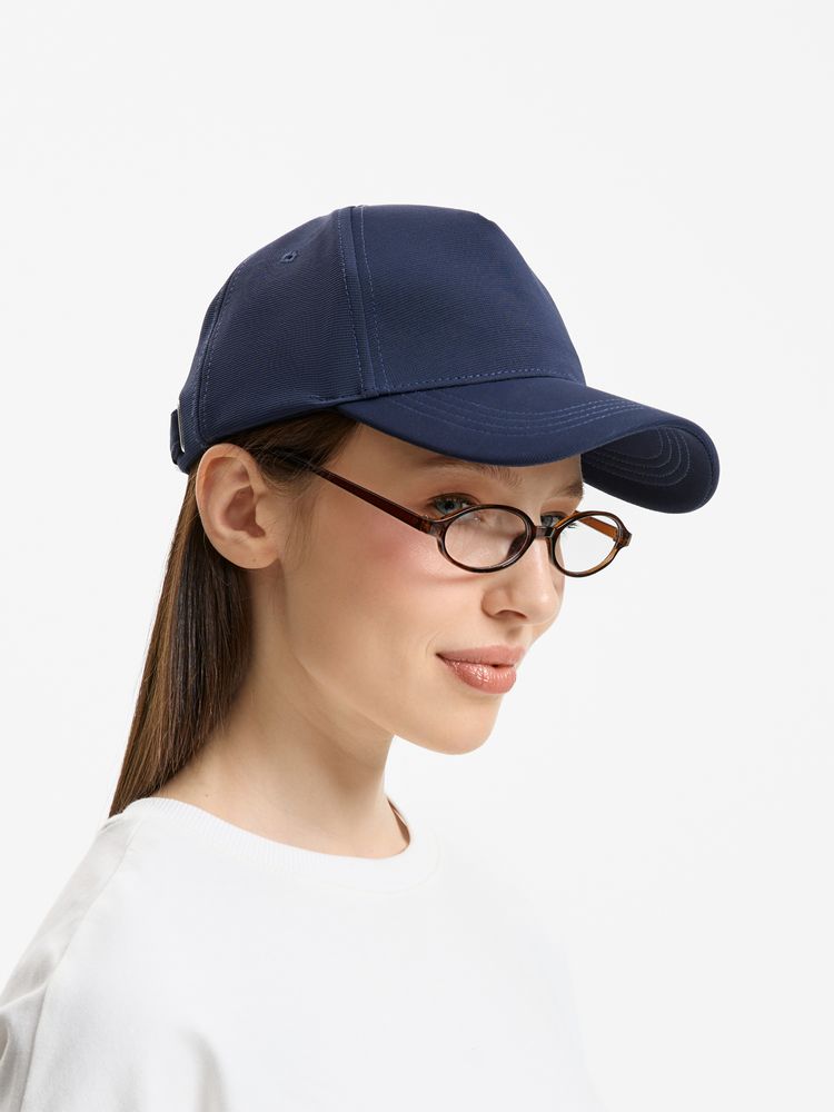 Бейсболка Yonkers, темно-синяя Бейсболка Yonkers, темно-синяя