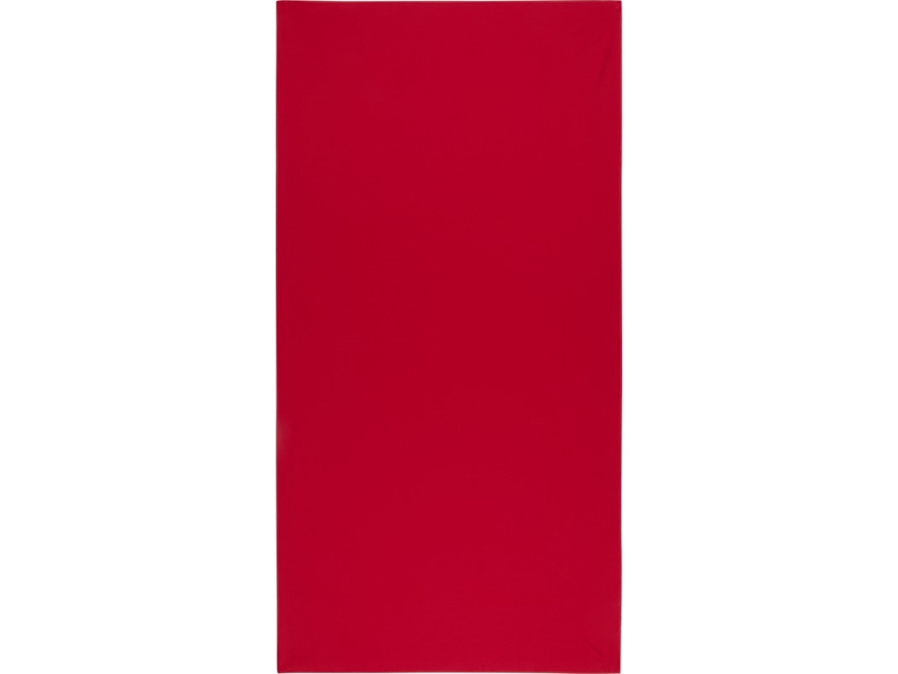 Lucas спортивное полотенце из переработанного полиэстера 50х100 см - Красный