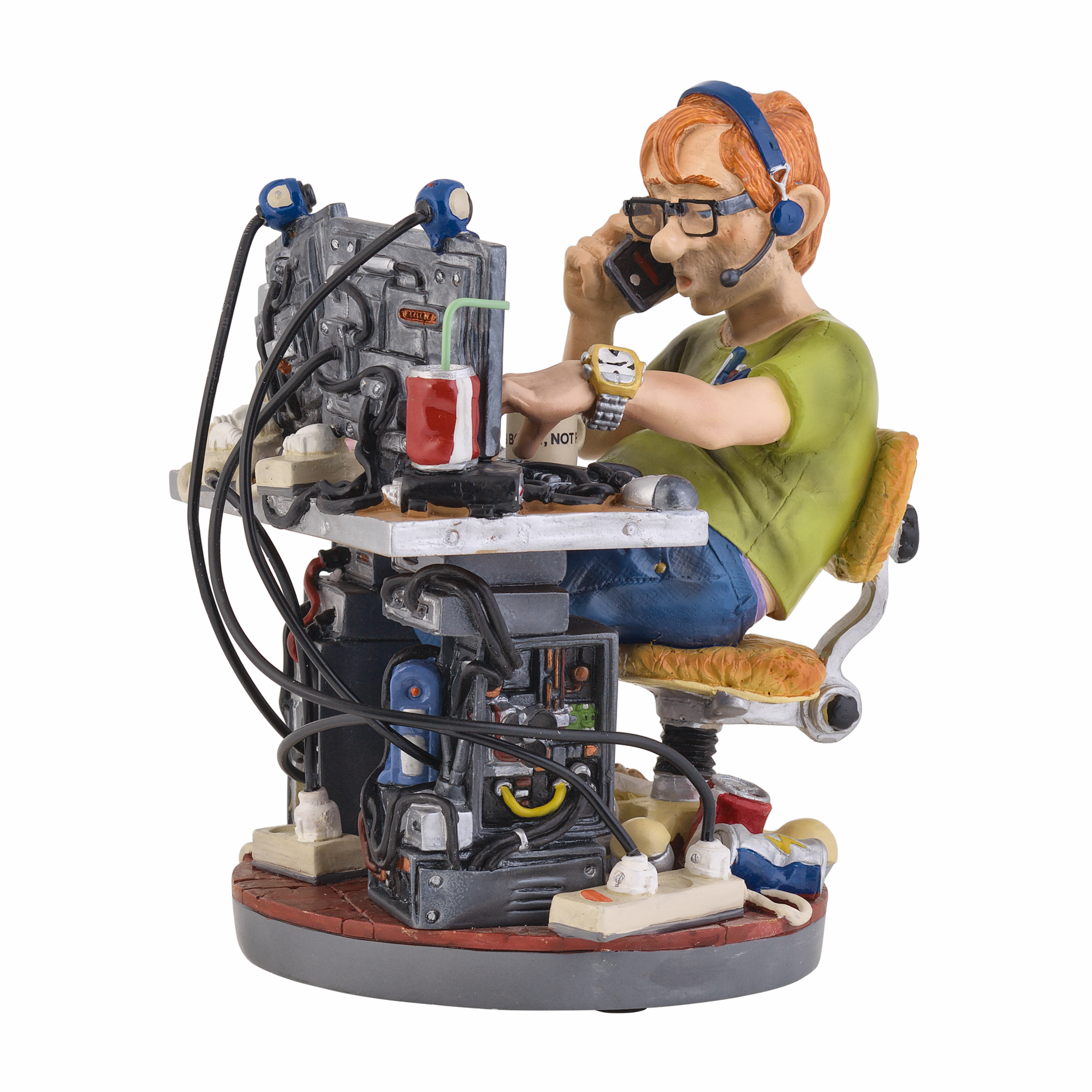 Скульптура "Компьютерщик"