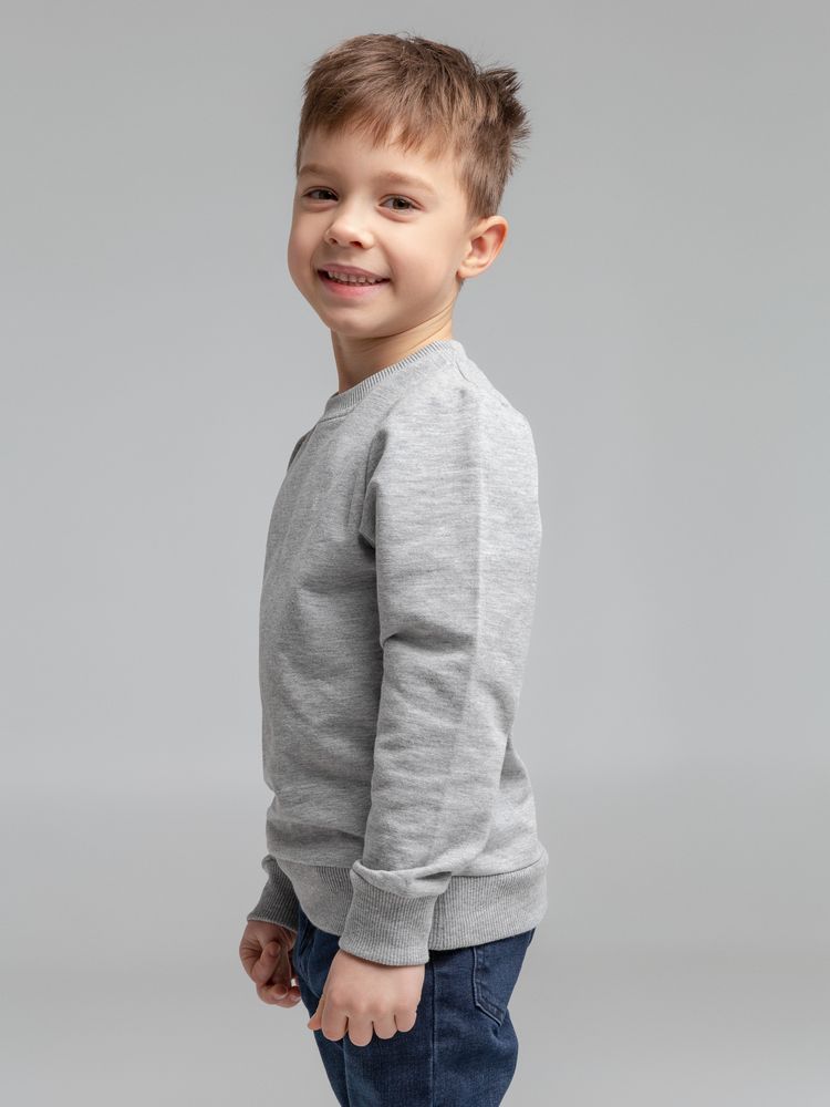 Свитшот детский Toima Kids, серый меланж Свитшот детский Toima Kids, серый меланж