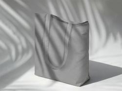 Сумка для шопинга Carryme 140 хлопковая, 140 г/м2, серый