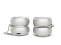 Портативные парные колонки TWS YoYo Stereo, белый Портативные парные колонки TWS YoYo Stereo, белый
