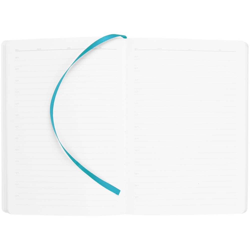 Ежедневник Vale, недатированный, бирюзовый Ежедневник Vale, недатированный, бирюзовый