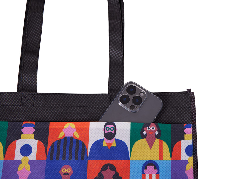 Сумка для шопинга с возможностью полноцветной печати Сумка для шопинга с возможностью полноцветной печати