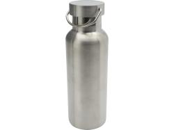 Бутылка для воды Thor из нержавеющей стали, сертифицированной по стандарту RCS, серебряный Бутылка для воды Thor из нержавеющей стали, сертифицированной по стандарту RCS, серебряный