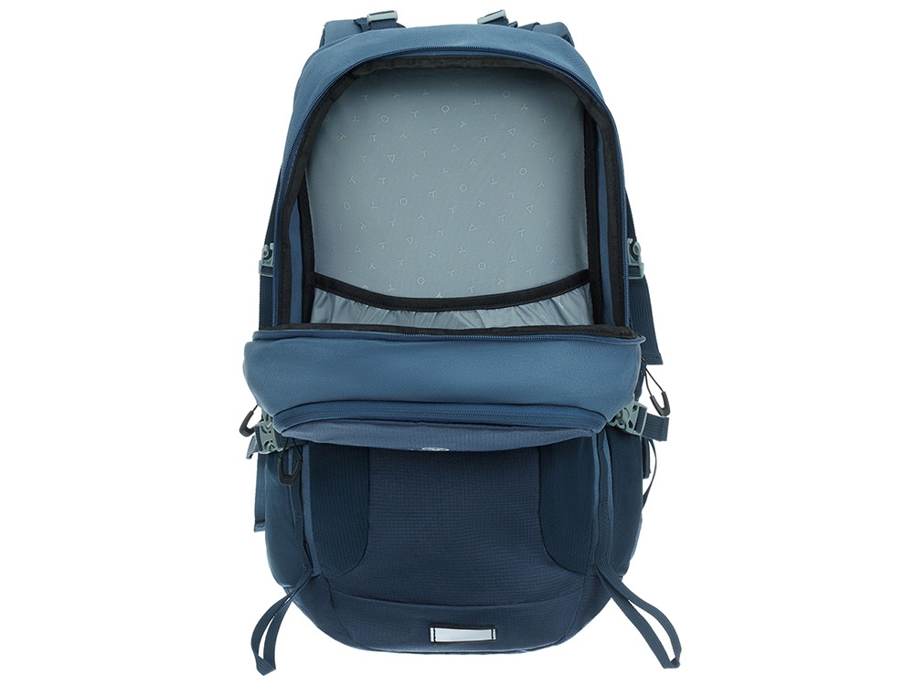 Туристический рюкзак TORBER КЕМПИНГ, синий, полиэстер, 31 х 51 х 14 см